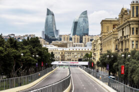 Baku City Circuit, Baku, Azerbaijan. Thursday 22 June 2017. A view of the circuit.