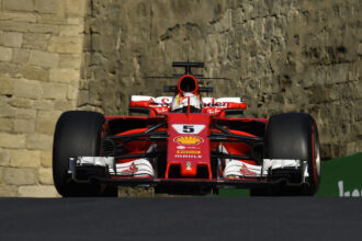 Sebastian Vettel Ferrari GP อาร์เซไบจาน F1/2017