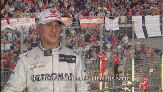 Michael Schumacher's charming answer how to get a job!