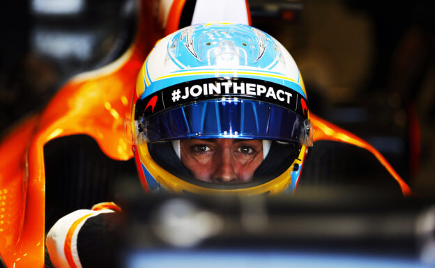 Alonso: 'Facts' show McLaren better in 2018 1 Baku City Circuit, Baku, Azerbaijan. Saturday 24 June 2017. Fernando Alonso, McLaren.