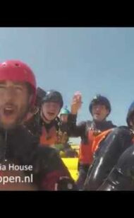 Ein Wildwasser-Rafting mit Max Verstappen, Ricciardo, Sainz und Kvyat, 07 / 06 / 2017