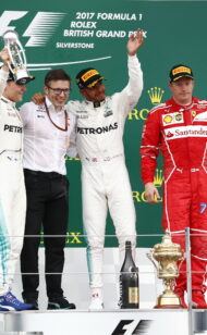 F1 Sürücüler basın toplantısı Britanya GP