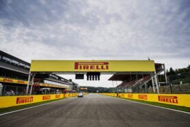 2017 FIA Formula 2 Kierros 8. Spa-Francorchamps, Spa, Belgia. Torstai 24 elokuu 2017. Näkymä raidasta.