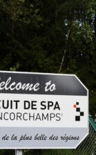 Spa-Frnacorchamps road sign