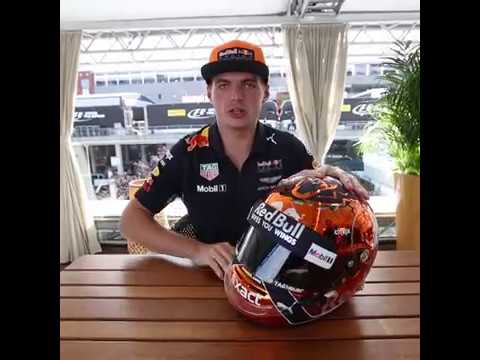 Max Verstappen reveals his 2023 Japanese Grand Prix helmet 