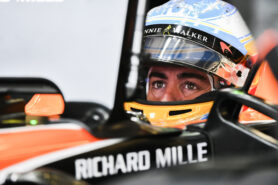 Silverstone, Northamptonshire, UK. Friday 4 March 2016. Fernando Alonso, McLaren. British Grand Prix Qualifying