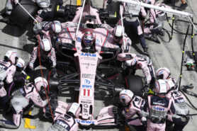 Sergio Perez Force India Austrian GP F1 2017