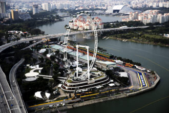Lap times 1st practice 2017 Singapore F1 Grand Prix