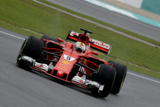 Sebastian Vettel Ferrari GP MALESIA F1/2017
