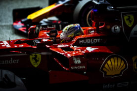 Sebastian Vettel & Kimi Raikkonen Ferrari GP SINGAPORE F1/2017