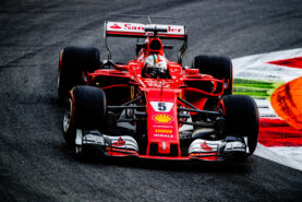 Sebastian Vettel Monza GP ITALIA F1/2017