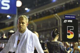 เซบาสเตียน Vettel GP สิงคโปร์ F1/2017