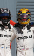 Formula One - Mercedes-AMG Petronas Motorsport, Italian GP 2017. Lewis Hamilton, Valtteri Bottas