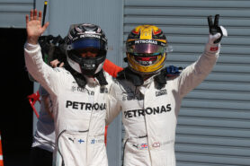 Formula One - Mercedes-AMG Petronas Motorsport, Italian GP 2017. Lewis Hamilton, Valtteri Bottas