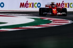 Kimi Raikkonen Ferrari Mexico GP F1/2017