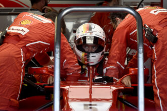 Sebastian Vettel Ferrari Japanese GP F1/2017