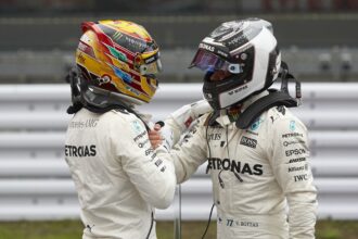 Lewis Hamilton y Valtteri Bottas, clasificación, japonés GP 2017
