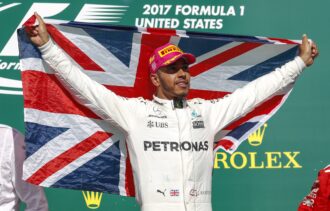 Formule 1 - Mercedes-AMG Petronas Motorsport, Verenigde Staten GP 2017. Lewis hamilton