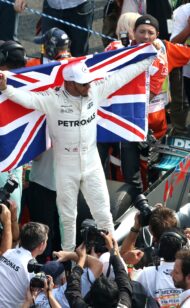 Champion Hamilton caught cold after title win