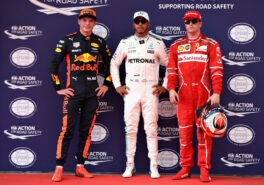 Lewis Hamilton, Max Verstappen & Kimi Raikkonen Malaysian GP F1/2017
