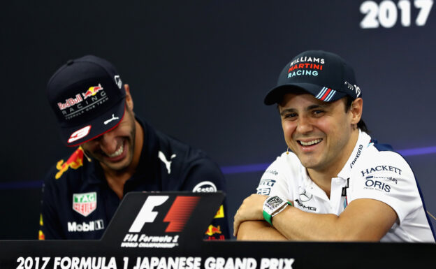 Driver Press Conference preview 2017 Japanese GP 1 Daniel Ricciardo & Felipe Massa Williams Japanese GP F1 2017