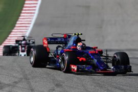 Daniil Kvyat Toro Rosso USGP F1/2017