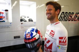 Romain Grosjean Haas Circuit of the Americas, Austin, Texas, United States of America. Friday 20 October 2017.
