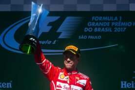 Sebastian Vettel winner Brazilian GP F1/2017