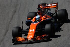 Interlagos, Sao Paulo, Brazil 2017. Fernando Alonso, McLaren MCL32 Honda.