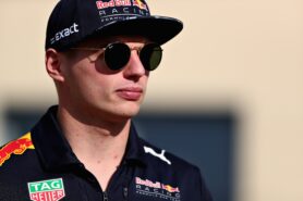 Max Verstappen Red Bull Abu Dhabi GP F1/2017