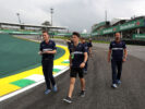 Charles Leclerc (MON) Sauber F1 Team. Track walk. Autodromo Jose Carlos Pace Brazilian GP 2017.