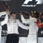Formula One - Mercedes-AMG Petronas Motorsport, Abu Dhabi GP 2017. Lewis Hamilton, Valtteri Bottas