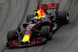 Daniel Ricciardo Red Bull Brazilian GP F1/2017