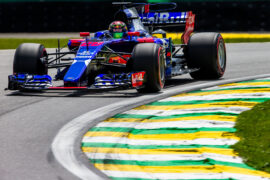 Pierre Gasly Toro Rosso STR12 Brazilian GP (2017)