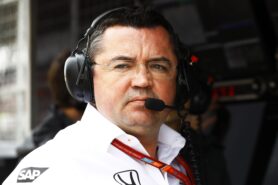 Interlagos, Sao Paulo, Brazil. Saturday 11 November 2017. Eric Boullier, Racing Director, McLaren.