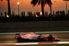 Sergio Perez (MEX) Sahara Force India F1 VJM10. Abu Dhabi Grand Prix 2017. Yas Marina Circuit, Abu Dhabi, UAE.