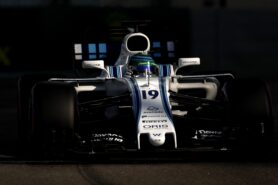 Yas Marina Circuit, Abu Dhabi, United Arab Emirates 2017. Felipe Massa, Williams FW40 Mercedes.