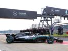 2018 Mercedes W09 F1 car launch pictures