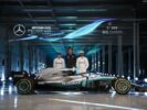 2018 Mercedes W09 F1 car launch pictures