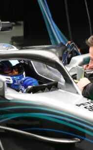 Onboard-Video Mercedes W09 mit Bottas & Halo