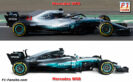 2018 Mercedes W09 F1 car launch pictures