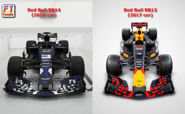 2018 Red RB14 F1 car launch pictures