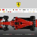 Ferrari SF71H top view