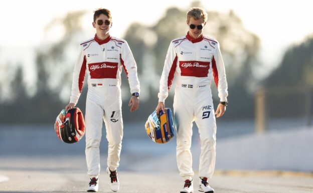 Ericsson eyes Leclerc for reputation boost 1 Charles Leclerc & Marcus Ericsson Sauber 2018