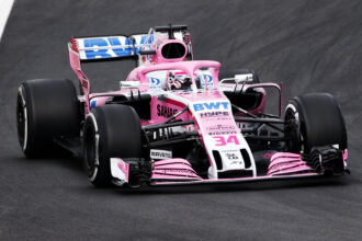 Nikita Mazepin (RUS) Sahara Force India F1 VJM11 Development Driver. Formula One Testing, Day 1, Monday 26th February 2018. Barcelona, Spain.