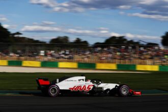 Romain Grosjean Haas VF-18 Albert Park, Melbourne, Australia 2018.