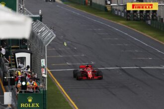 Sebastian Vettel Ferrari winner Australian GP F1/2018