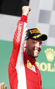 Vettel's comment right after the race on his win