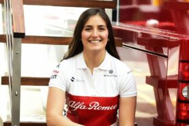 Tatiana-Calderon Sauber testdriver