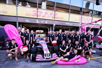 Sahara Force India F1 Team - Havaianas. Australian Grand Prix, Friday 23rd March 2018. Albert Park, Melbourne, Australia.